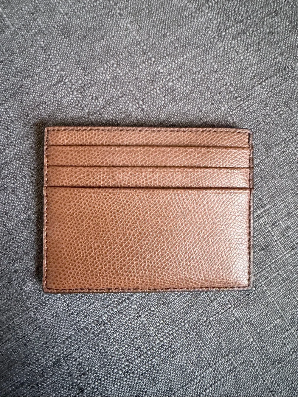 Michael Kors Tan Saffiano Leather Card Holder